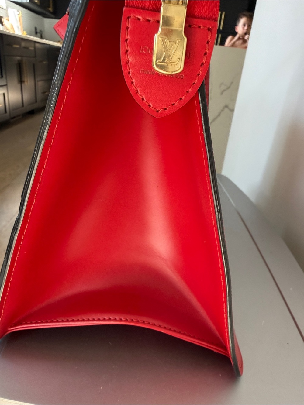 Louis Vuitton Red Epi Leather Top-Handle Briefcase - Picture 7 of 16